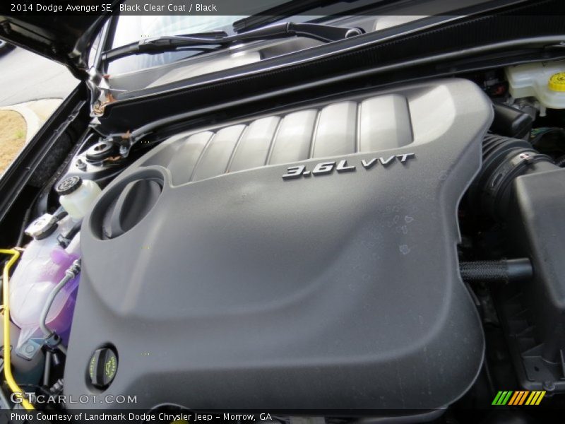 Black Clear Coat / Black 2014 Dodge Avenger SE