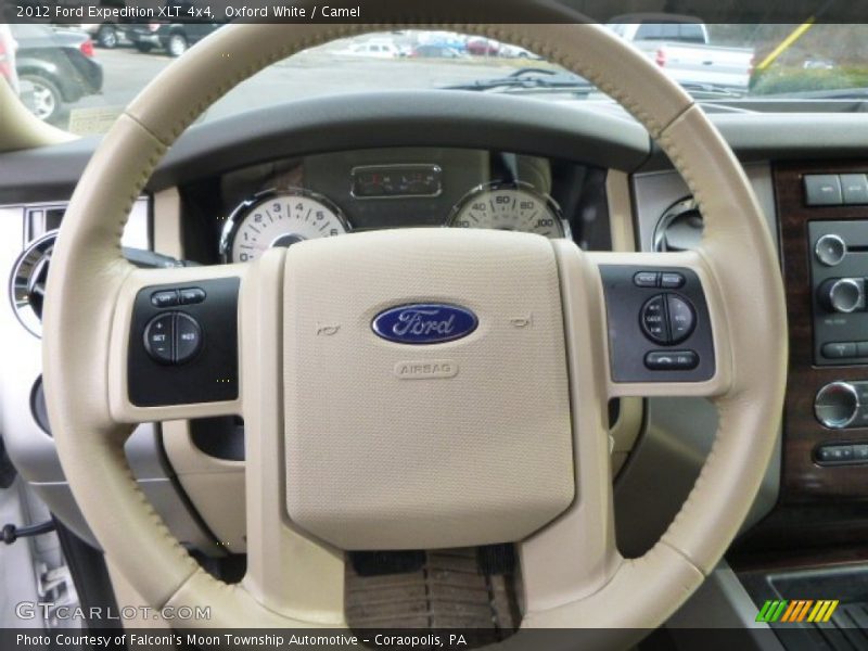 Oxford White / Camel 2012 Ford Expedition XLT 4x4