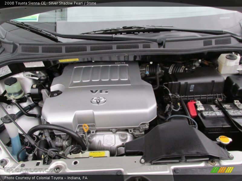 Silver Shadow Pearl / Stone 2008 Toyota Sienna CE