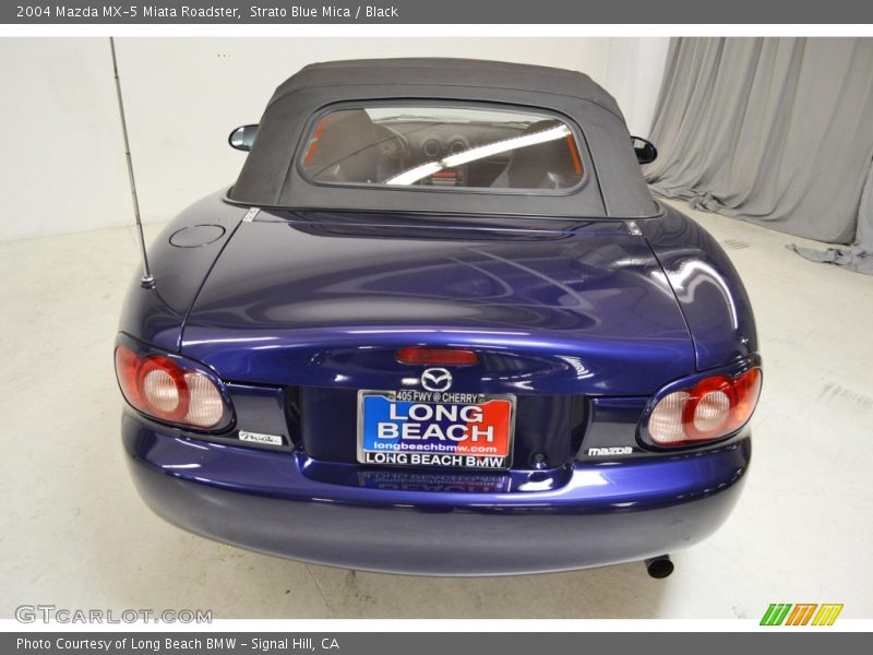 Strato Blue Mica / Black 2004 Mazda MX-5 Miata Roadster