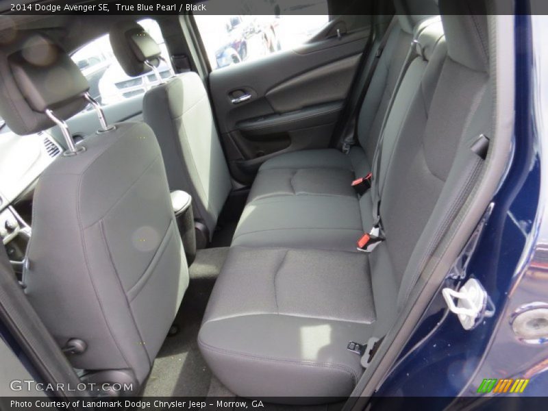 True Blue Pearl / Black 2014 Dodge Avenger SE