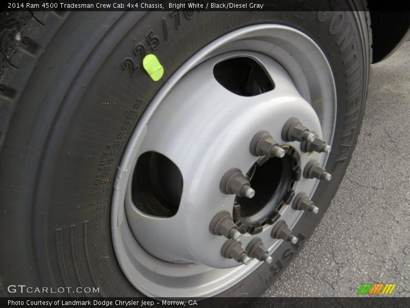 Bright White / Black/Diesel Gray 2014 Ram 4500 Tradesman Crew Cab 4x4 Chassis