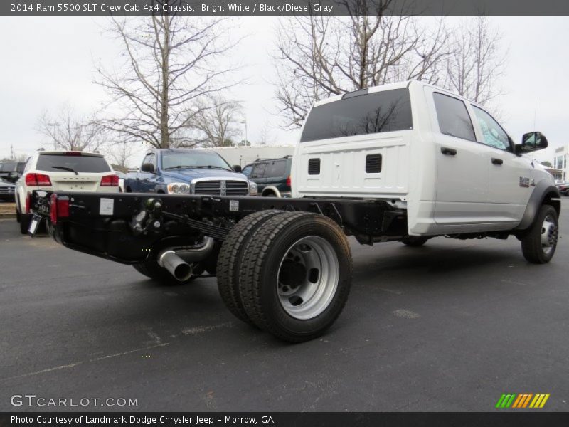 Bright White / Black/Diesel Gray 2014 Ram 5500 SLT Crew Cab 4x4 Chassis