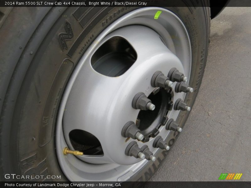 Bright White / Black/Diesel Gray 2014 Ram 5500 SLT Crew Cab 4x4 Chassis