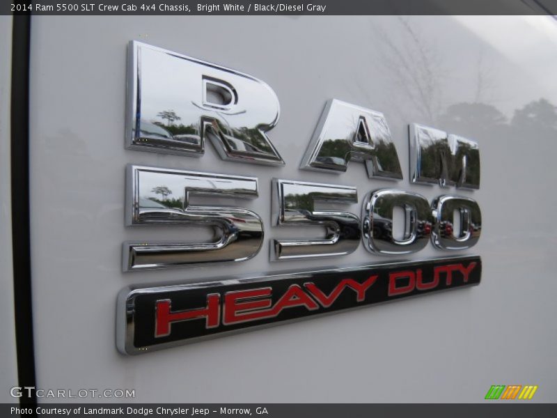 Bright White / Black/Diesel Gray 2014 Ram 5500 SLT Crew Cab 4x4 Chassis