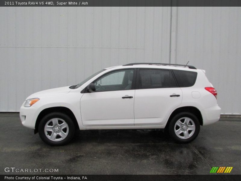 Super White / Ash 2011 Toyota RAV4 V6 4WD