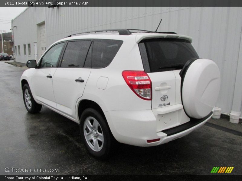 Super White / Ash 2011 Toyota RAV4 V6 4WD