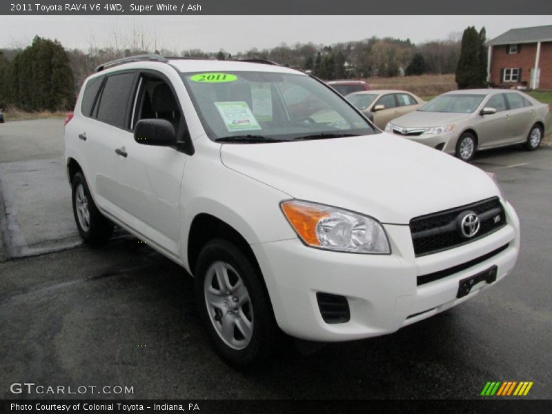 Super White / Ash 2011 Toyota RAV4 V6 4WD