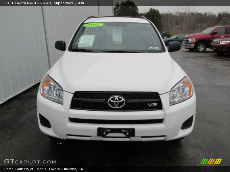 Super White / Ash 2011 Toyota RAV4 V6 4WD