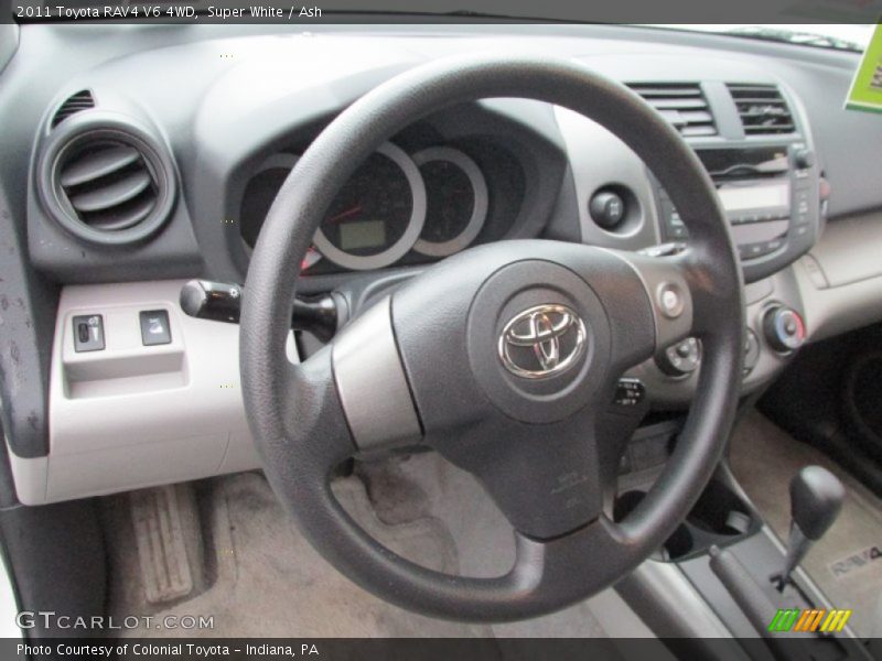 Super White / Ash 2011 Toyota RAV4 V6 4WD
