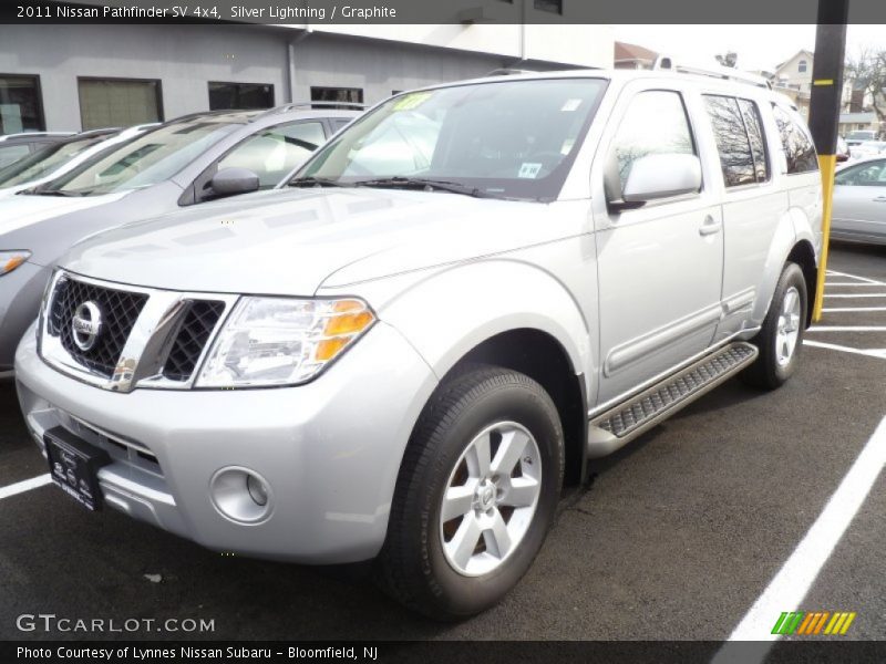 Silver Lightning / Graphite 2011 Nissan Pathfinder SV 4x4