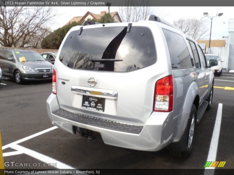 Silver Lightning / Graphite 2011 Nissan Pathfinder SV 4x4