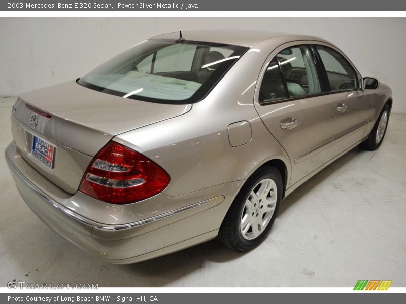 Pewter Silver Metallic / Java 2003 Mercedes-Benz E 320 Sedan