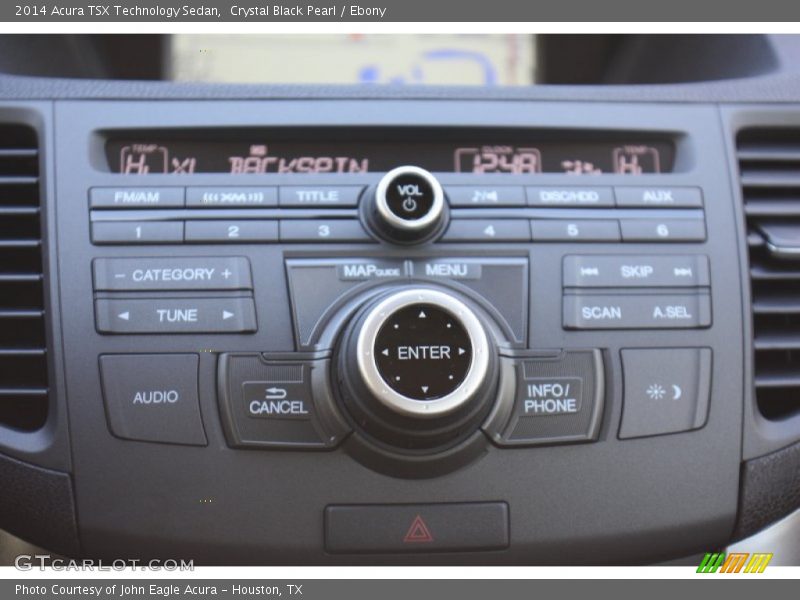 Crystal Black Pearl / Ebony 2014 Acura TSX Technology Sedan