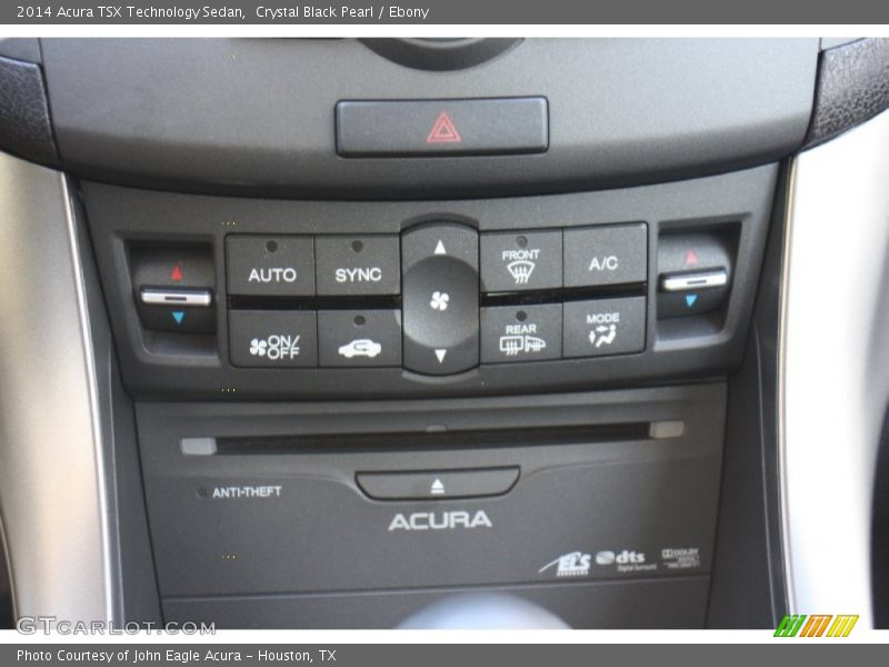 Crystal Black Pearl / Ebony 2014 Acura TSX Technology Sedan