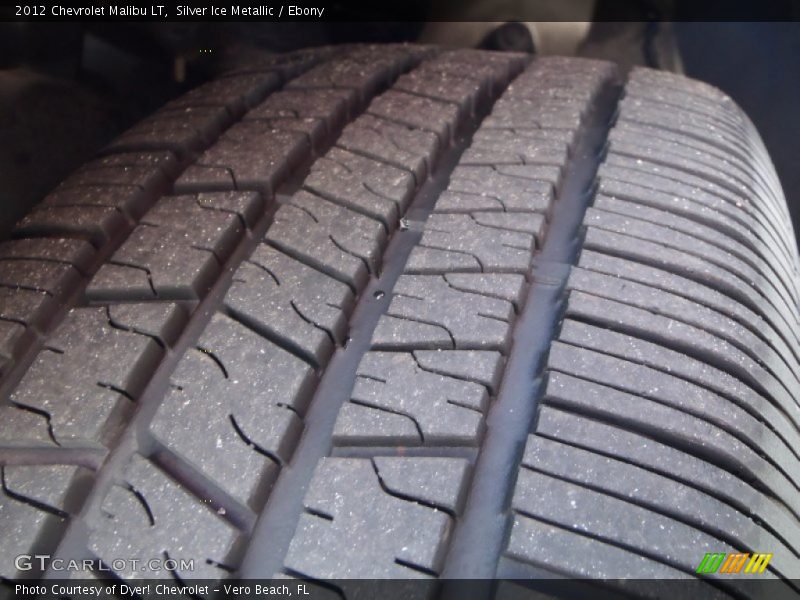 Silver Ice Metallic / Ebony 2012 Chevrolet Malibu LT
