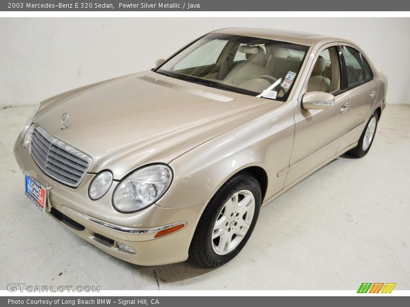 Pewter Silver Metallic / Java 2003 Mercedes-Benz E 320 Sedan