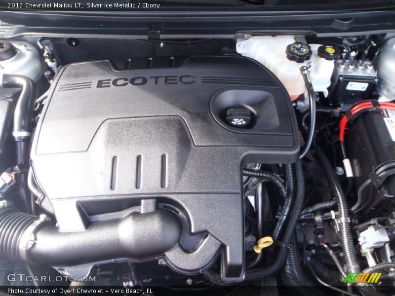 Silver Ice Metallic / Ebony 2012 Chevrolet Malibu LT