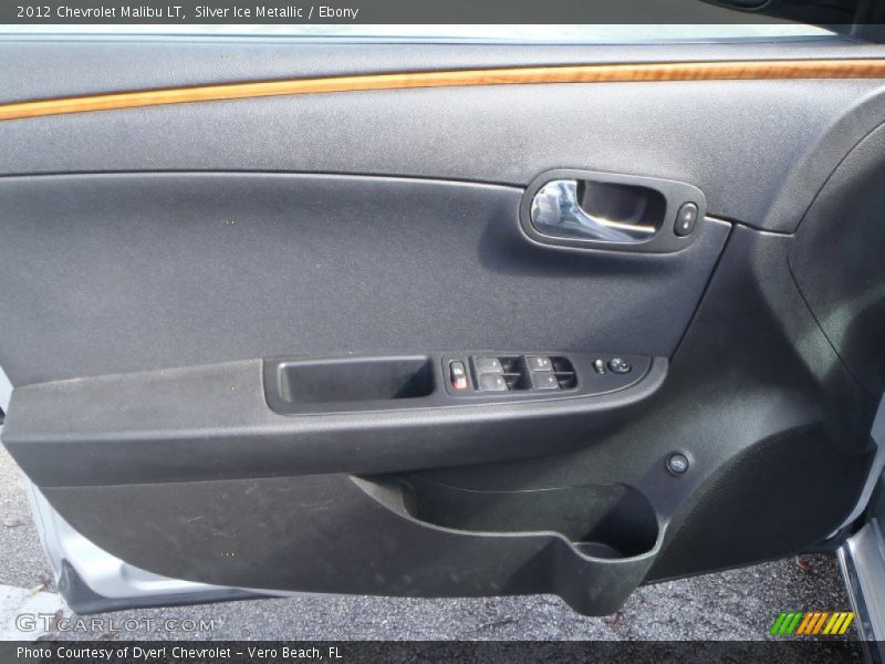 Silver Ice Metallic / Ebony 2012 Chevrolet Malibu LT