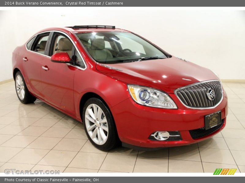 Crystal Red Tintcoat / Cashmere 2014 Buick Verano Convenience