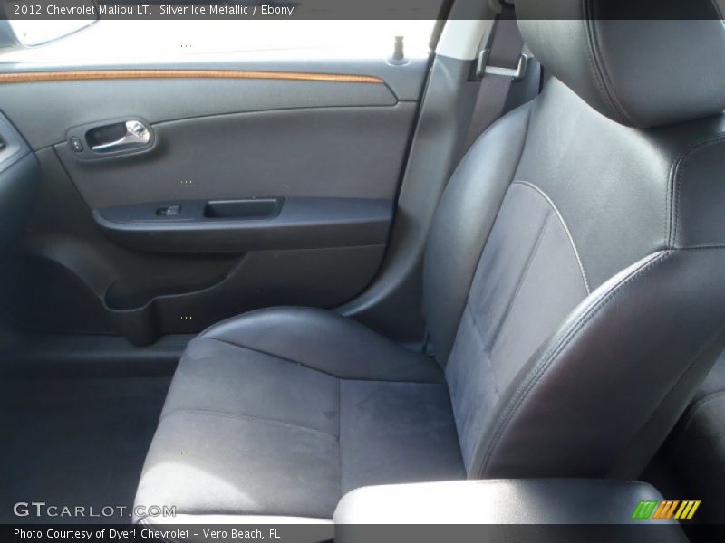 Silver Ice Metallic / Ebony 2012 Chevrolet Malibu LT