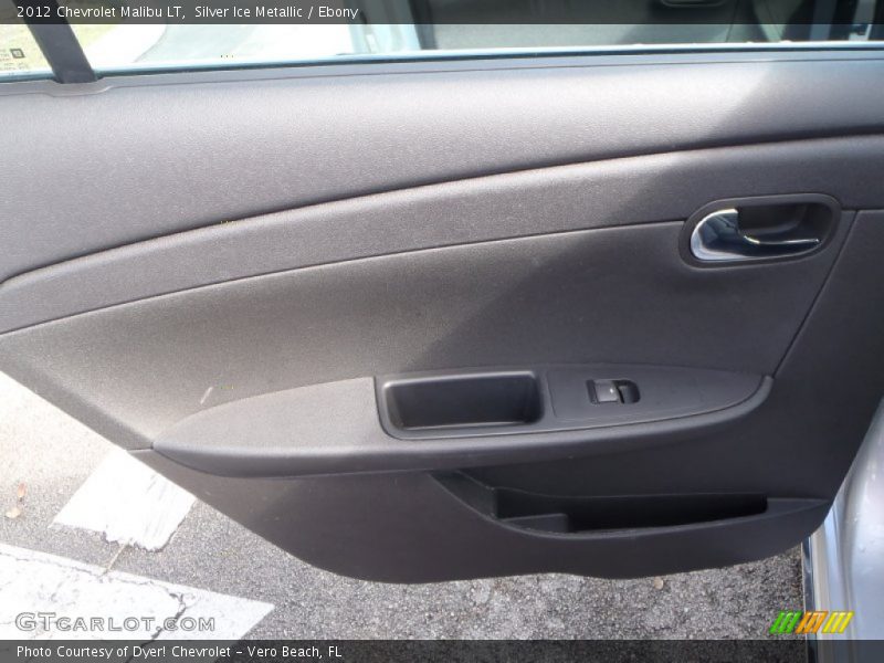 Silver Ice Metallic / Ebony 2012 Chevrolet Malibu LT