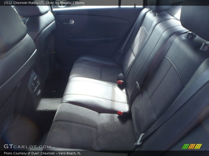 Silver Ice Metallic / Ebony 2012 Chevrolet Malibu LT