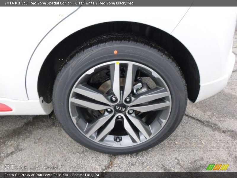  2014 Soul Red Zone Special Edition Wheel