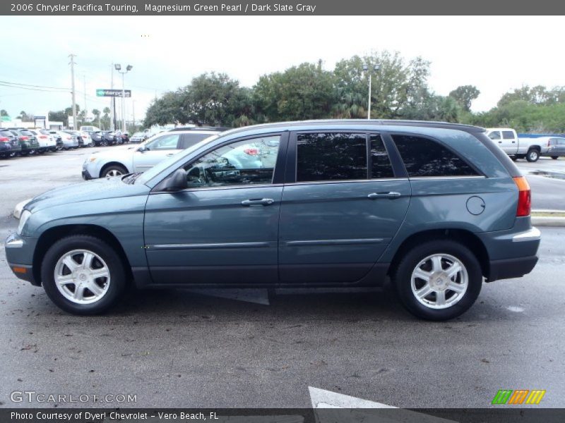 Magnesium Green Pearl / Dark Slate Gray 2006 Chrysler Pacifica Touring