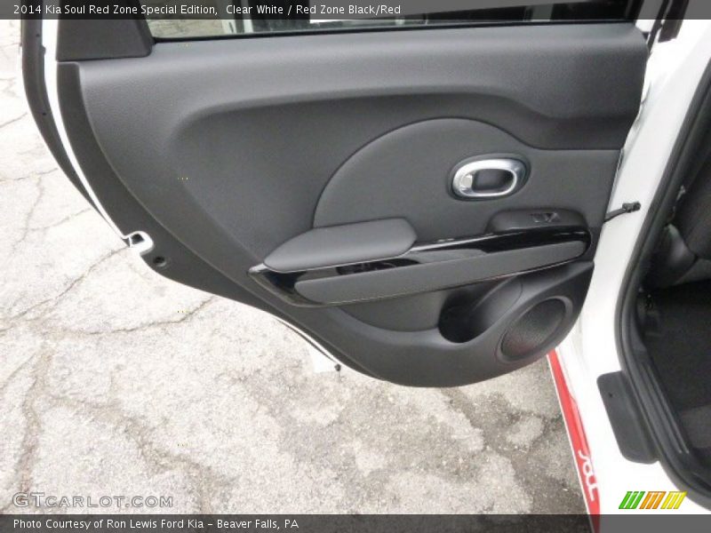 Door Panel of 2014 Soul Red Zone Special Edition