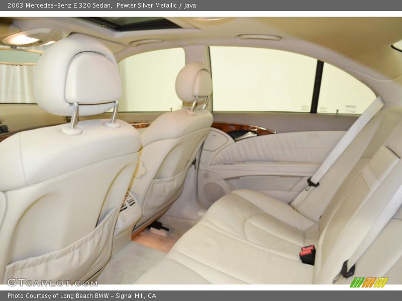 Pewter Silver Metallic / Java 2003 Mercedes-Benz E 320 Sedan