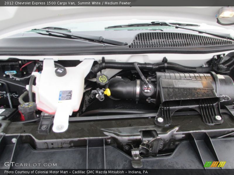 Summit White / Medium Pewter 2012 Chevrolet Express 1500 Cargo Van