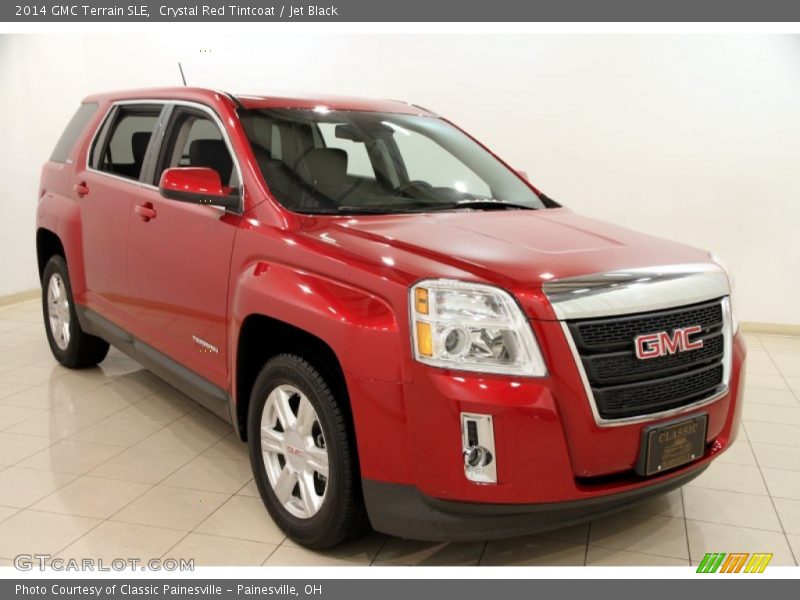 Crystal Red Tintcoat / Jet Black 2014 GMC Terrain SLE