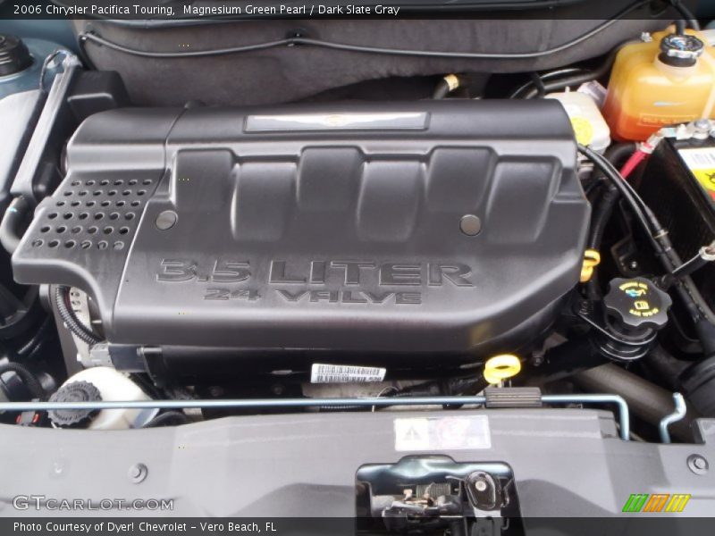 Magnesium Green Pearl / Dark Slate Gray 2006 Chrysler Pacifica Touring