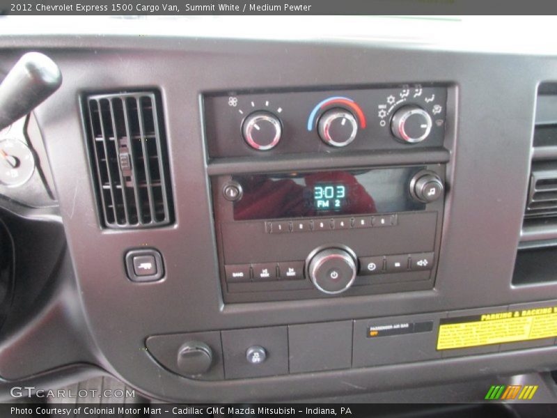 Summit White / Medium Pewter 2012 Chevrolet Express 1500 Cargo Van
