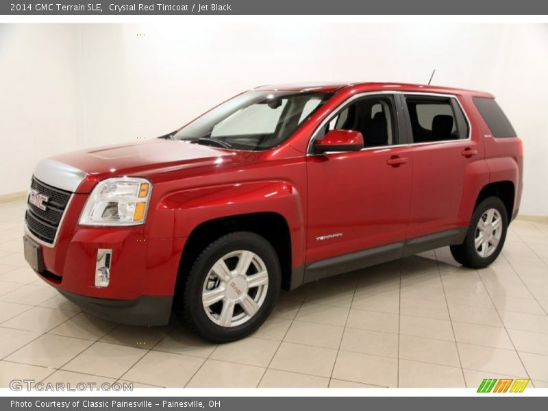 Crystal Red Tintcoat / Jet Black 2014 GMC Terrain SLE