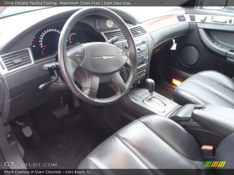 Magnesium Green Pearl / Dark Slate Gray 2006 Chrysler Pacifica Touring