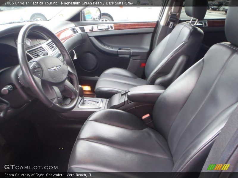 Magnesium Green Pearl / Dark Slate Gray 2006 Chrysler Pacifica Touring