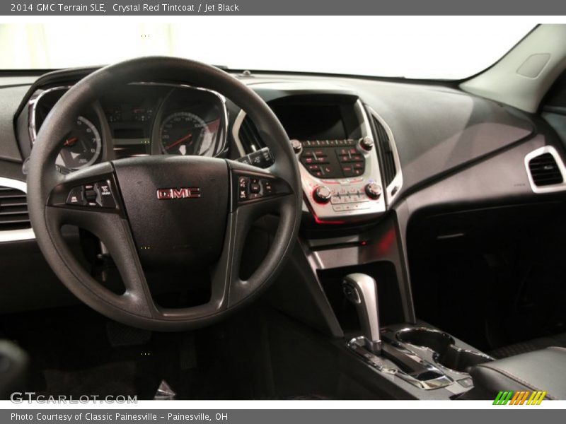 Crystal Red Tintcoat / Jet Black 2014 GMC Terrain SLE