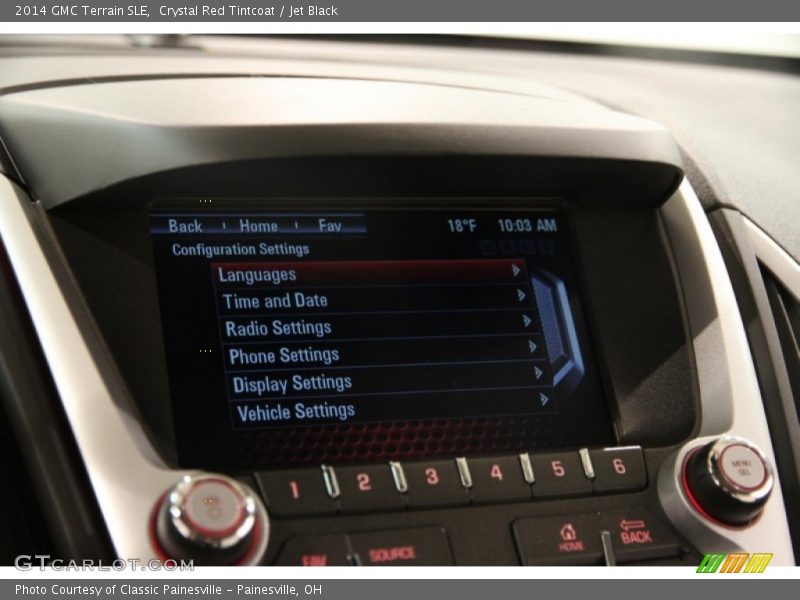 Crystal Red Tintcoat / Jet Black 2014 GMC Terrain SLE