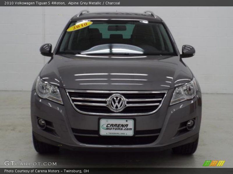 Alpine Grey Metallic / Charcoal 2010 Volkswagen Tiguan S 4Motion