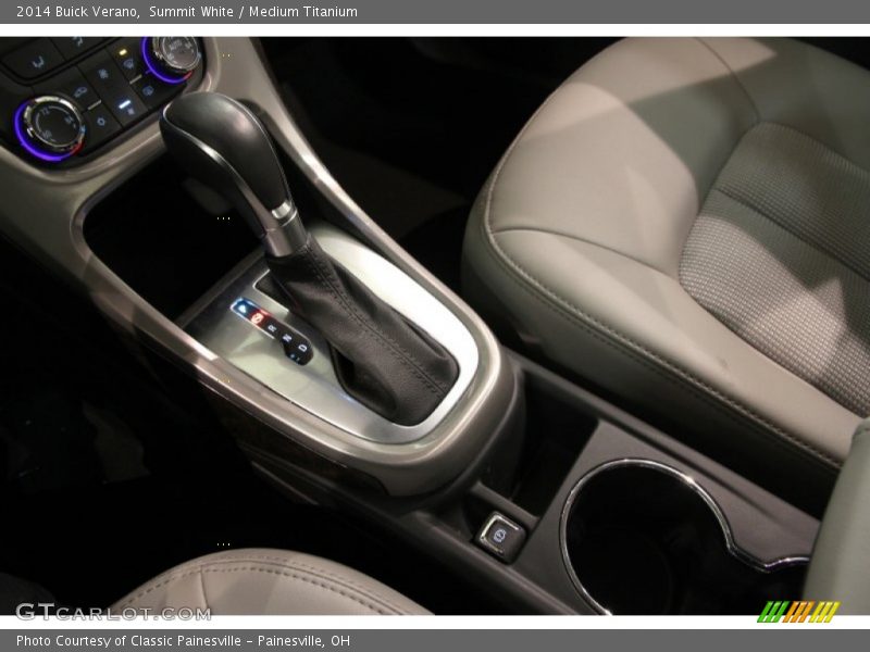 Summit White / Medium Titanium 2014 Buick Verano