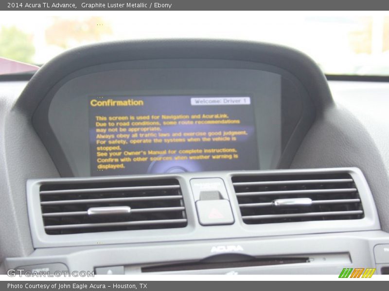 Graphite Luster Metallic / Ebony 2014 Acura TL Advance