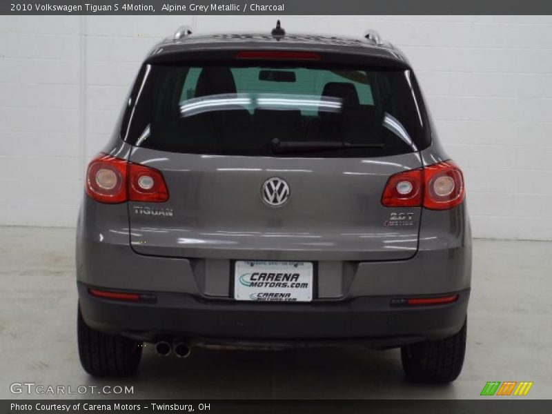 Alpine Grey Metallic / Charcoal 2010 Volkswagen Tiguan S 4Motion