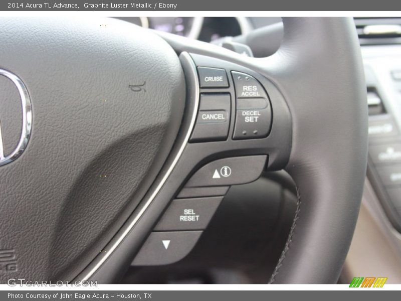 Graphite Luster Metallic / Ebony 2014 Acura TL Advance