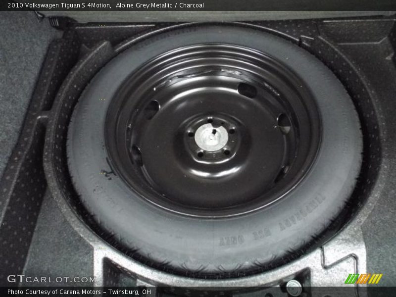 Alpine Grey Metallic / Charcoal 2010 Volkswagen Tiguan S 4Motion