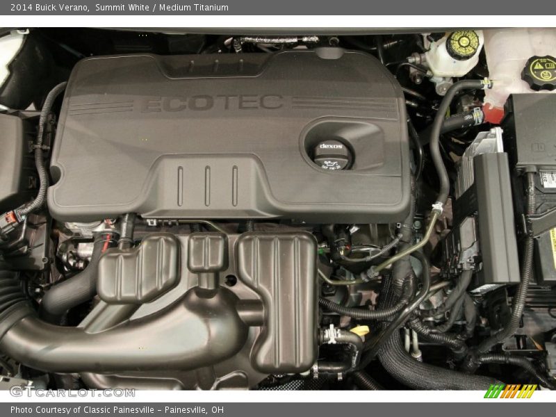  2014 Verano  Engine - 2.4 Liter DI DOHC 16-Valve VVT ECOTEC 4 Cylinder