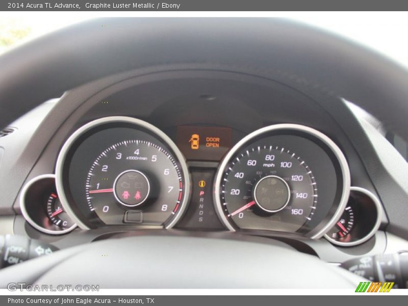 Graphite Luster Metallic / Ebony 2014 Acura TL Advance