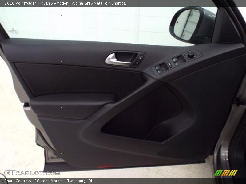 Alpine Grey Metallic / Charcoal 2010 Volkswagen Tiguan S 4Motion