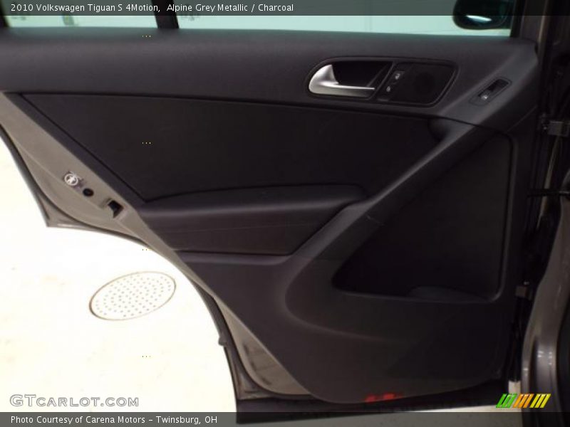 Alpine Grey Metallic / Charcoal 2010 Volkswagen Tiguan S 4Motion